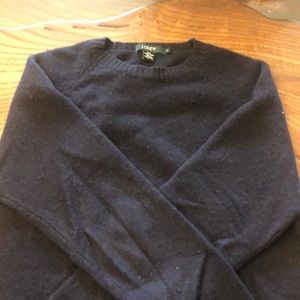 Men’s M Navy Blue J Crew wool sweater